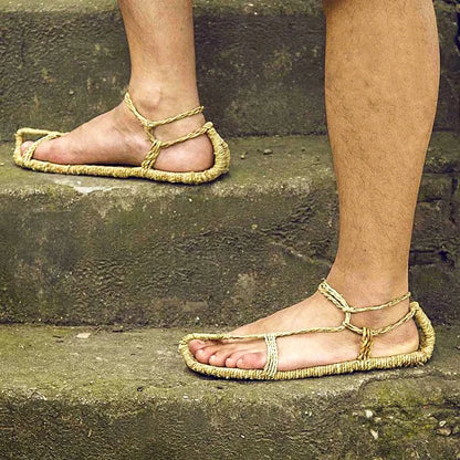 Waraji Japanese Straw Sandals - Ethnika-Time