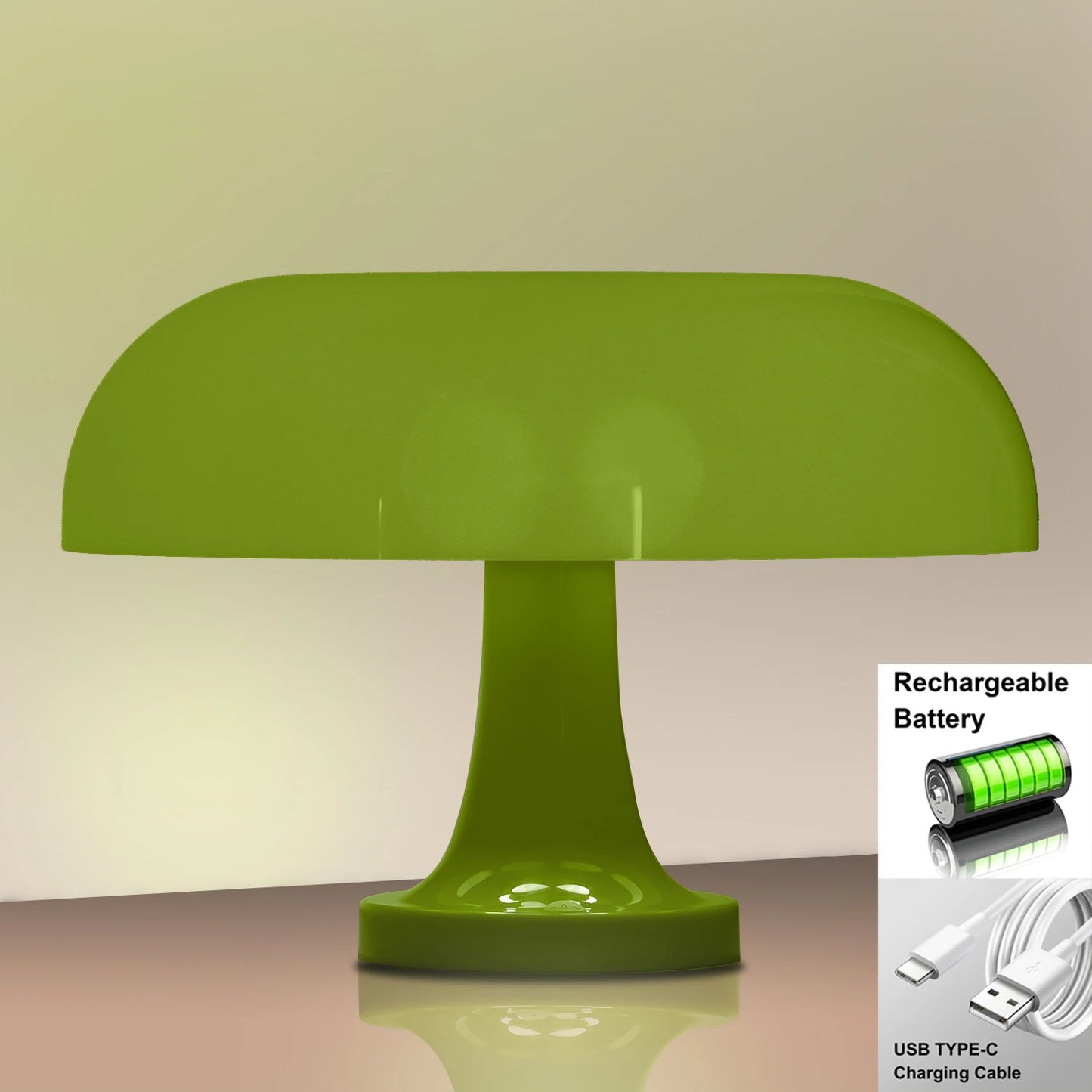 70's Mushroom Desk Lamp Nordic Design - Ethnika-Time