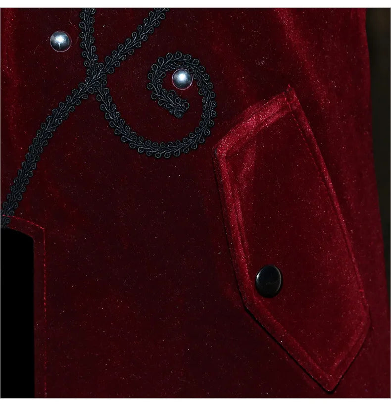 Ravenlord Medieval Gothic Coat Halloween - Ethnika-Time