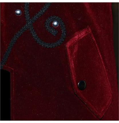 Ravenlord Medieval Gothic Coat Halloween - Ethnika-Time