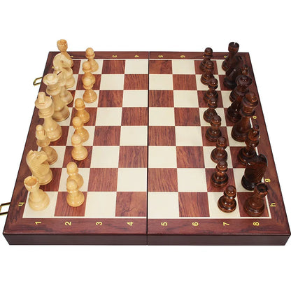 Classic Wooden Chess Set - Ethnika-Time