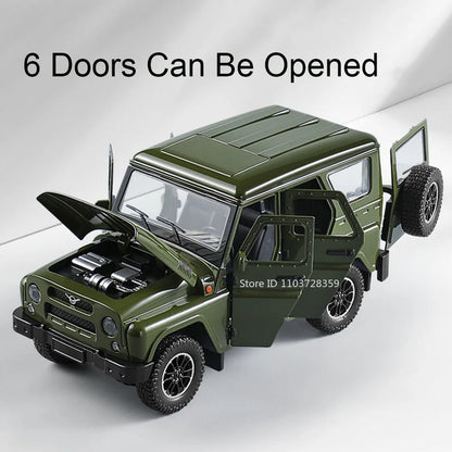 Russian Vehicle UAZ Hunter 1:18 Scale Diecast Model - Ethnika-Time