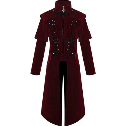 Ravenlord Medieval Gothic Coat Halloween - Ethnika-Time