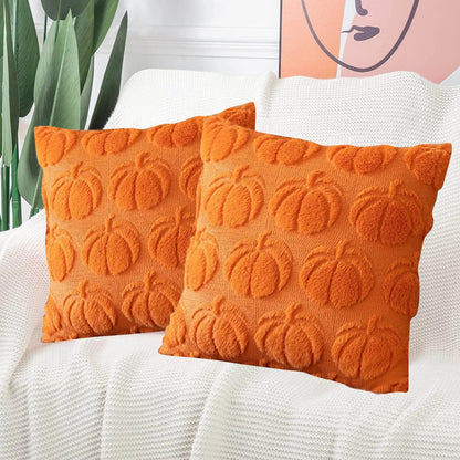 Pumpkin Whispers Plush Cushion Cover Pillowcase – Ethnika-Time