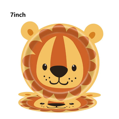 Little Bear Party Birthday Disposable Tableware – Ethnika-Time