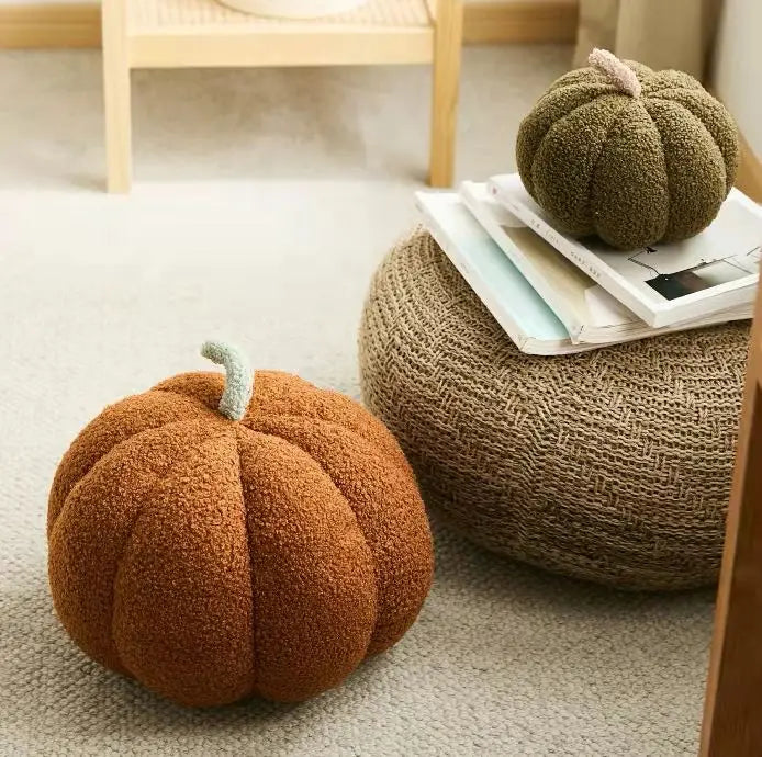 Cosy Pumpkin Plush Cushion Halloween Thanksgiving - Ethnika-Time