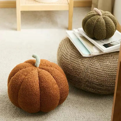 Cosy Pumpkin Plush Cushion Halloween Thanksgiving - Ethnika-Time