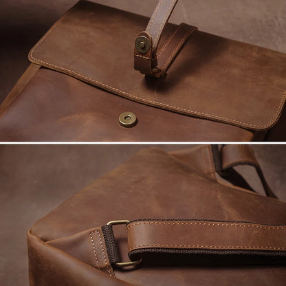Berliner Leather Backpack - Ethnika-Time