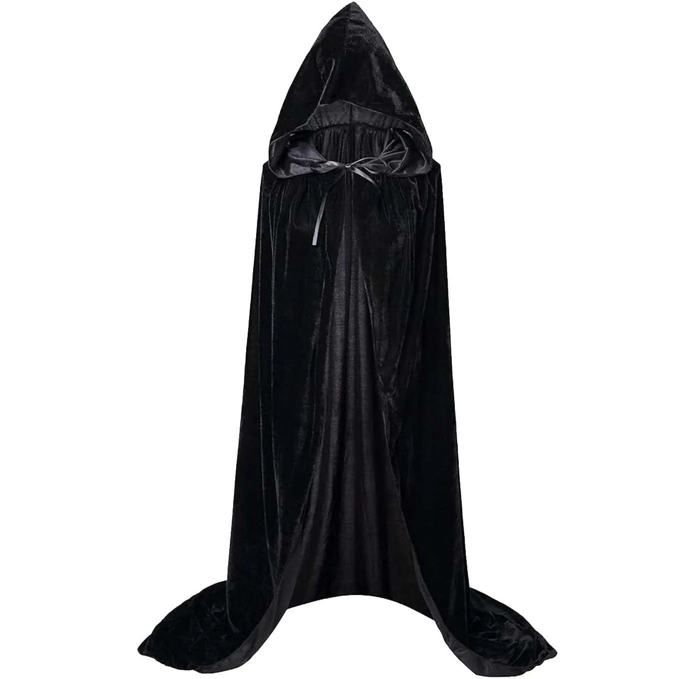 Scary Hooded Sorcerer Cloak Halloween Costume - Ethnika-Time