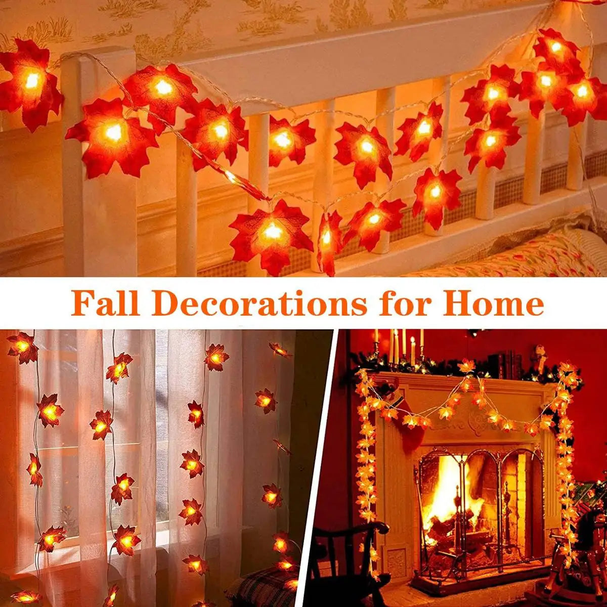 Golden Glow Lights Autumn Halloween Christmas - Ethnika-Time