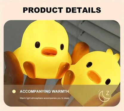 Night-Night Baby Duck & Chicken Bedside Children's Lamp - Ethnika-Time