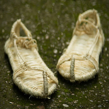 Waraji Japanese Straw Sandals - Ethnika-Time