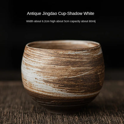 Stone Whisper Japanese Tea Cup - Ethnika-Time