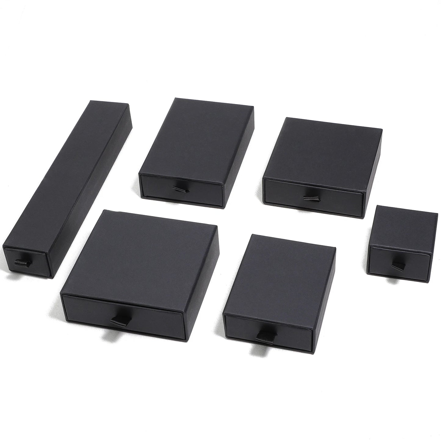 Private Jewelry & Rings Black Drawer Box - Ethnika-Time
