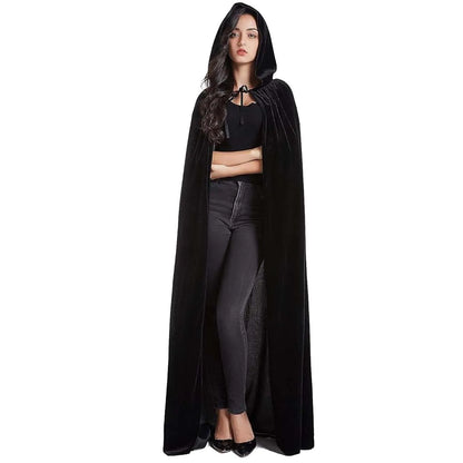 Scary Hooded Sorcerer Cloak Halloween Costume - Ethnika-Time