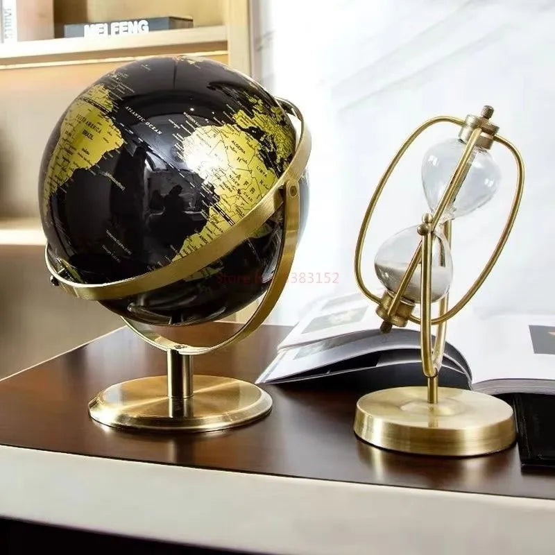 50's Science Fiction Earth Desk Globe - Ethnika-Time