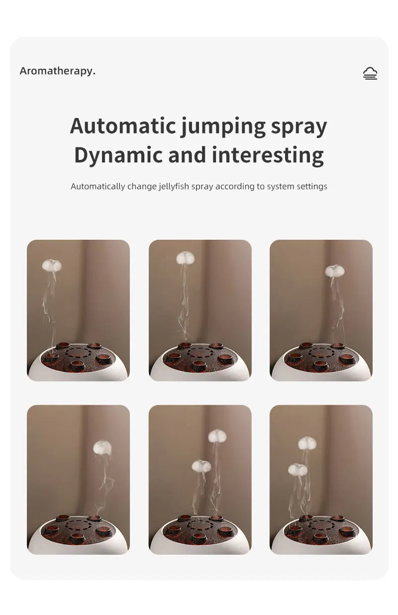 Aqua Muse Dynamic Jellyfish Air Humidifier - Ethnika-Time