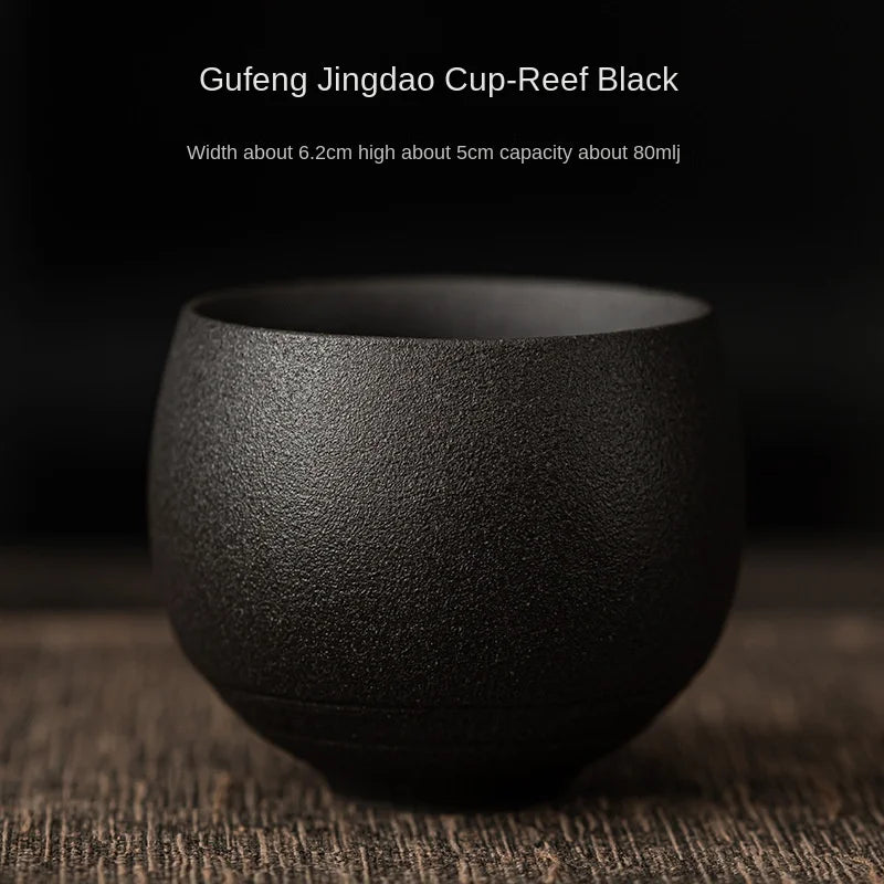Stone Whisper Japanese Tea Cup - Ethnika-Time