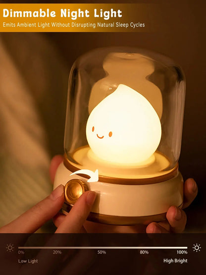 Ghost Flame Dimmable Lamp Halloween - Ethnika-Time