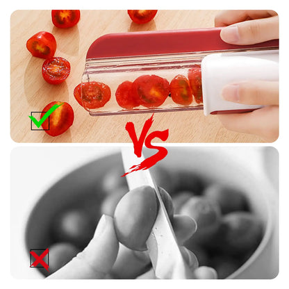Multi-Function Tomato and Grape Cutter for Fruit Salad - Ethnika-Time
