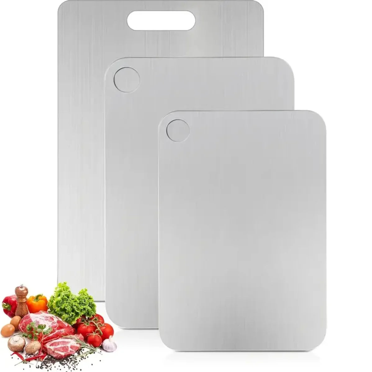 Chef Titan Antibacterial Titanium Cutting Board - Ethnika-Time