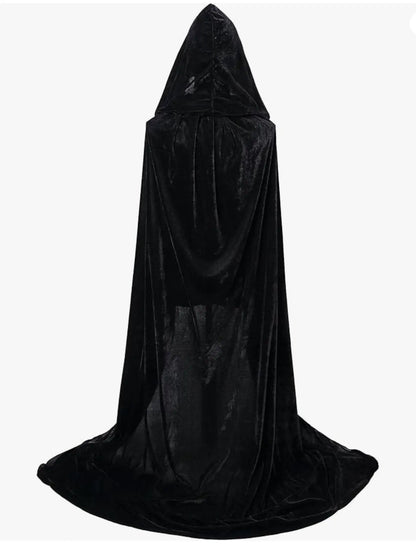 Scary Hooded Sorcerer Cloak Halloween Costume - Ethnika-Time