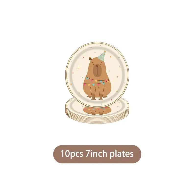 Capybara Birthday Set - Ethnika-Time