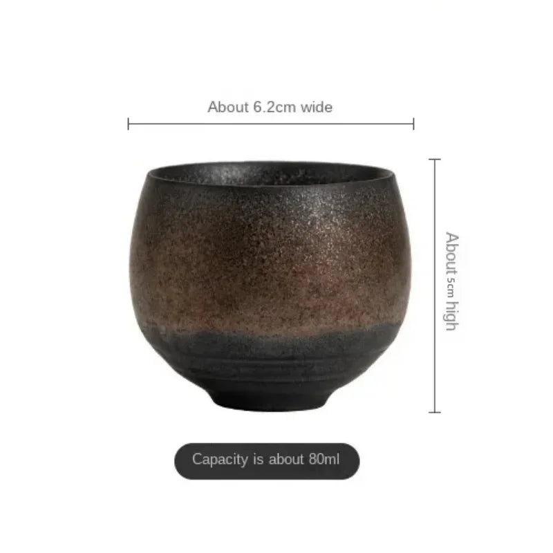 Stone Whisper Japanese Tea Cup - Ethnika-Time