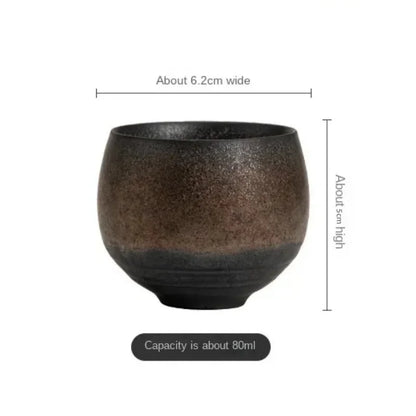 Stone Whisper Japanese Tea Cup - Ethnika-Time