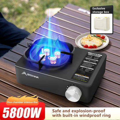 Powerful Portable Camping Gas Stove - Ethnika-Time