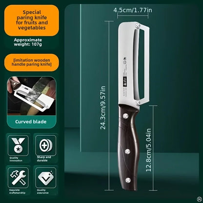 Stainless Steel Fruit & Vegetable Peeler - Ethnika-Time