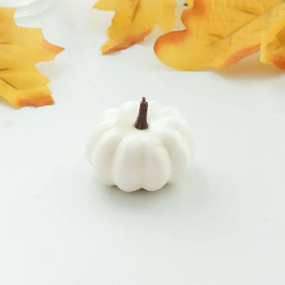 Harvest Glow Mini Pumpkins Set Halloween Autumn Thanksgiving - Ethnika-Time