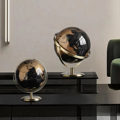 50's Science Fiction Earth Desk Globe - Ethnika-Time