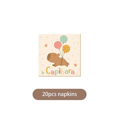Capybara Birthday Set - Ethnika-Time