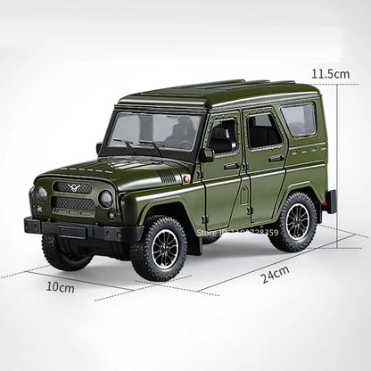 Russian Vehicle UAZ Hunter 1:18 Scale Diecast Model - Ethnika-Time