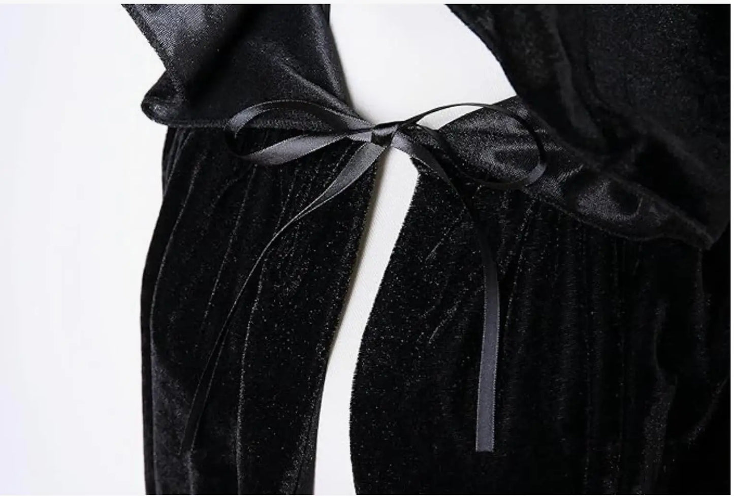 Scary Hooded Sorcerer Cloak Halloween Costume - Ethnika-Time