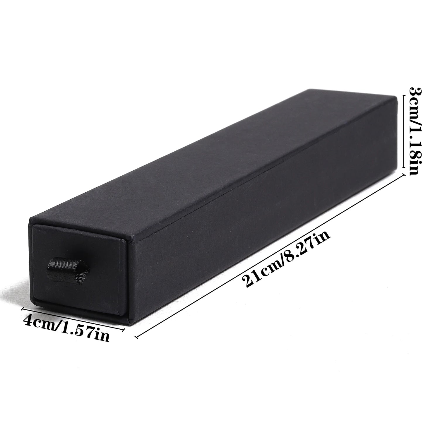 Private Jewelry & Rings Black Drawer Box - Ethnika-Time