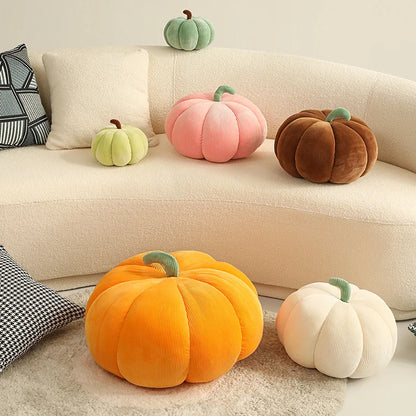 Cosy Pumpkin Plush Cushion Halloween Thanksgiving - Ethnika-Time
