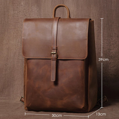 Berliner Leather Backpack - Ethnika-Time