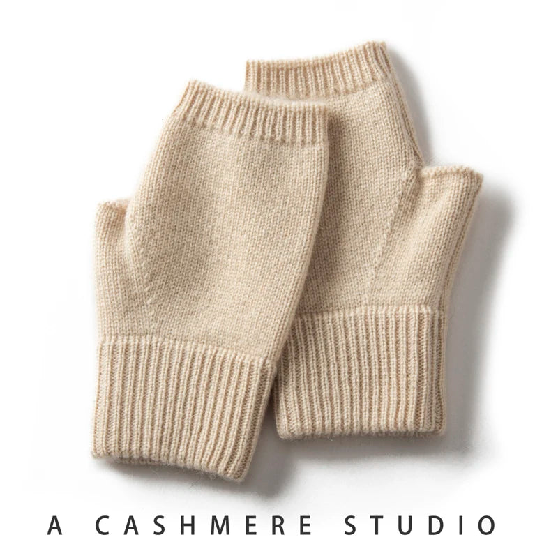 Arctic Aura Cashmere Mitts - Ethnika-Time