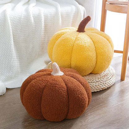 Cosy Pumpkin Plush Cushion Halloween Thanksgiving - Ethnika-Time