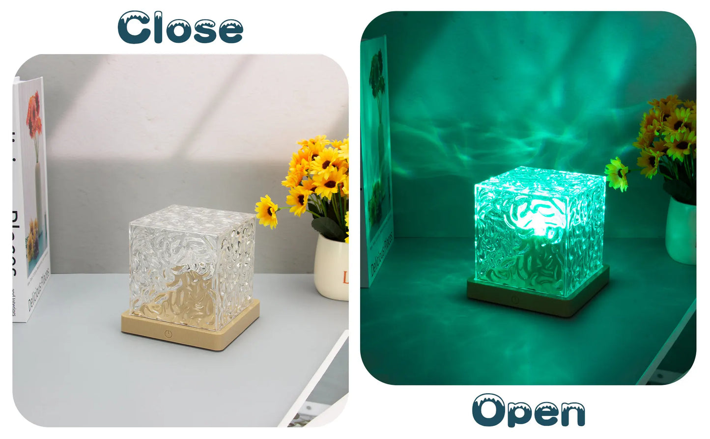 Ocean Lamp Calming, Relieves Stress & Anxiety  - Ethnika-Time