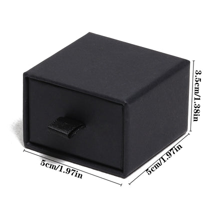 Private Jewelry & Rings Black Drawer Box - Ethnika-Time