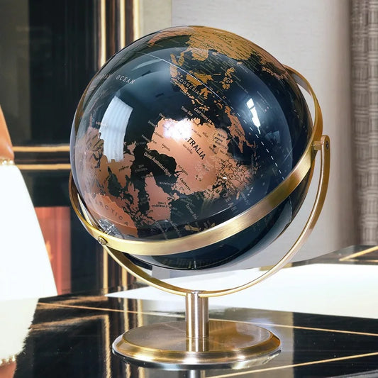 50's Science Fiction Earth Desk Globe - Ethnika-Time