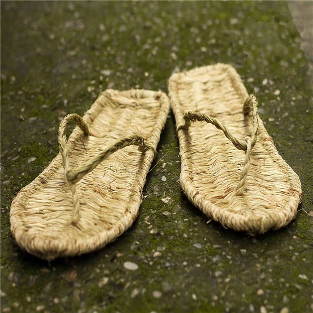 Waraji Japanese Straw Sandals - Ethnika-Time