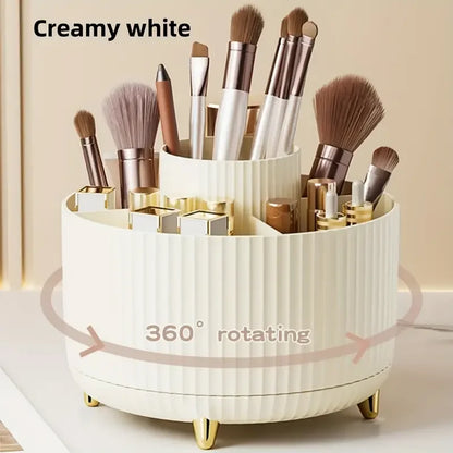 360° Rotating Makeup Brush Holder - Ethnika-Time