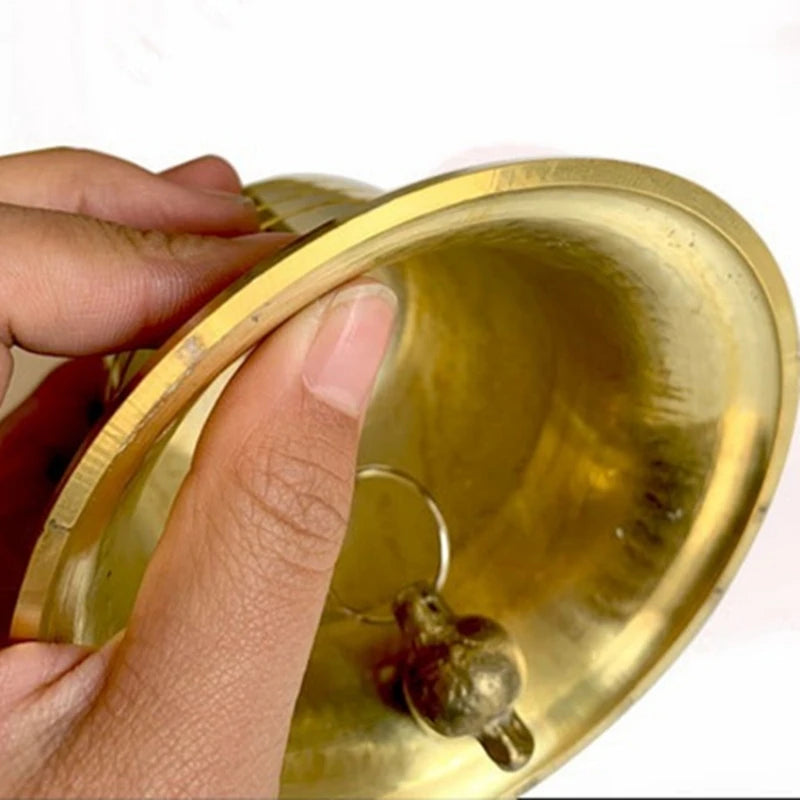 Classic Christmas Large Golden Bells - Ethnika-Time