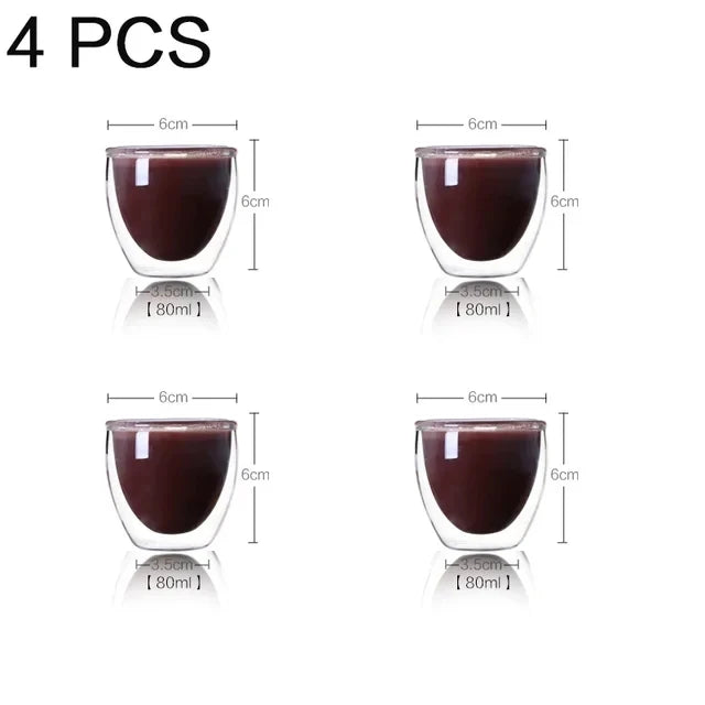 Glass Shield Double Cup - Ethnika-Time