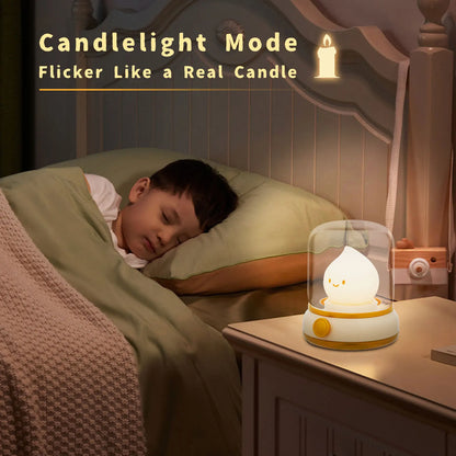 Ghost Flame Dimmable Lamp Halloween - Ethnika-Time