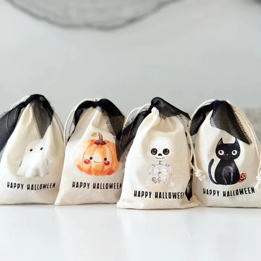 Trick-or-Treat Bag Bundle Halloween 4pcs - Ethnika-Time